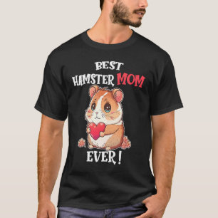 Beste hamster, Valentijnsdag, meisjes H T-shirt