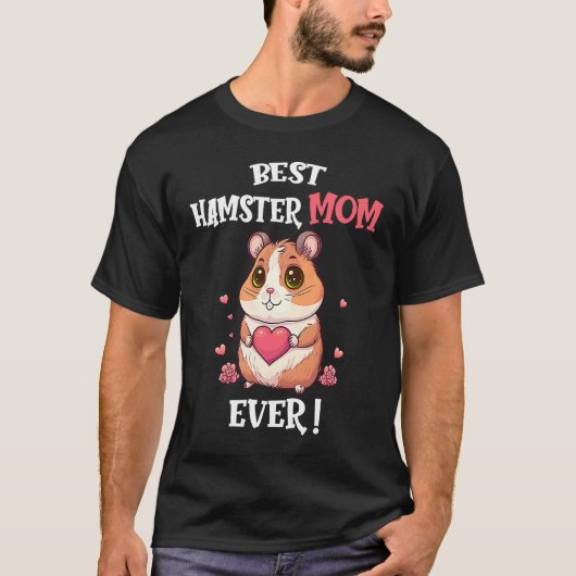 Beste hamster, Valentijnsdag, meisjes H T-shirt (Voorkant)