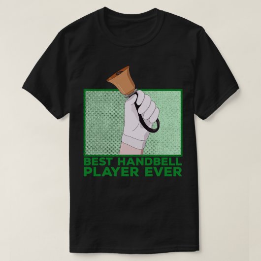 Beste handbelspeler ooit t-shirt (Design voorkant)