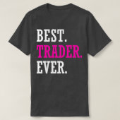 Beste handelaar ooit voorraad voor ex-handel t-shirt (Design voorkant)