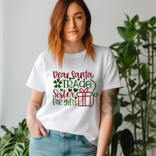 Beste handelszuster voor kerstcadeaus T-Shirt