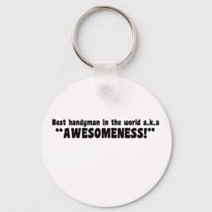 Beste handyman ter wereld... Vaderdag cadeau Sleutelhanger