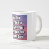Beste HEER, ik ben dankbaar dat ik weet dat... Mug Grote Koffiekop (Voorkant rechts)
