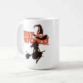 Beste heks Halloween cadeau Mok (Voorkant links)