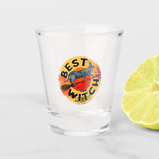 Beste heks shot glas (Voorkant)