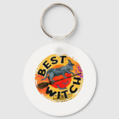 Beste heks sleutelhanger (Voorkant)