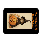 Beste Heksen Halloween Flexibele Magneet (Horizontaal)