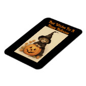 Beste Heksen Halloween Flexibele Magneet (Linkerzijde)