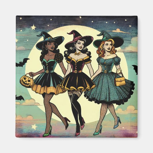 Beste heksen magneet (Voorkant)