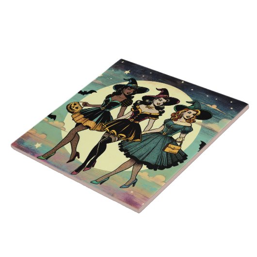 Beste heksen tegeltje (Zijkant)