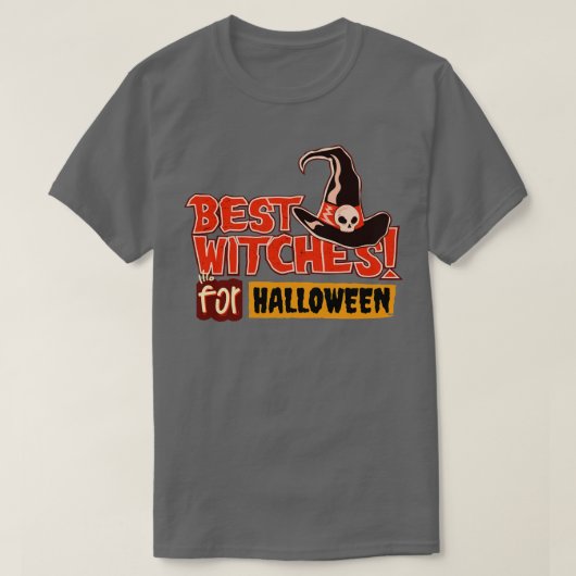 Beste heksen voor Halloween T-shirt (Design voorkant)