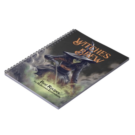 Beste heksengebrouwsel recepten voor Halloween Notitieboek (Linkerzijde)