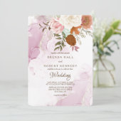 Beste herfst bruiloft kaart (Staand voorkant)