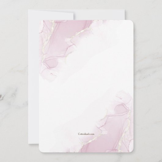 Beste herfst bruiloft kaart (Achterkant)