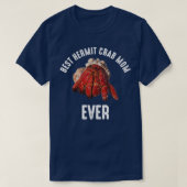 Beste Hermit Crab Mam van 5 T-shirt (Design voorkant)