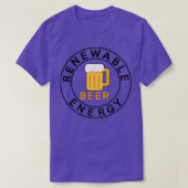 Beste hernieuwbare-energiebier Ik hou van bier T-shirt (Design voorkant)