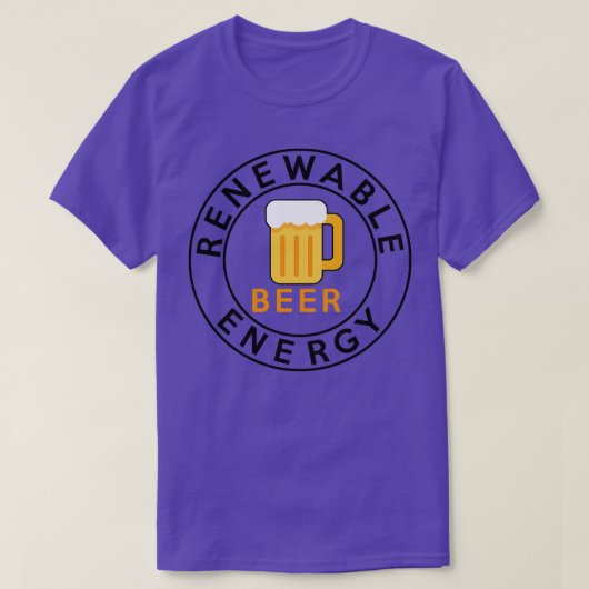 Beste hernieuwbare-energiebier Ik hou van bier T-shirt (Design voorkant)