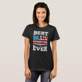 Beste hersenchirurg ooit 4 juli VS Amerika T-shirt (Voorkant volledig)