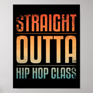Beste Hip Hop Dance Art Voor Mannen Vrouwen Hip Ho Poster