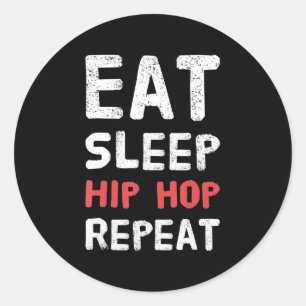 Beste HipHop Hip Hop Dance Dans Ronde Sticker