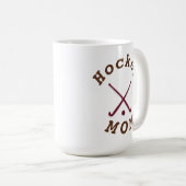 Beste "Hockey MOM" ooit! Moederdag Koffiemok (Voorkant rechts)