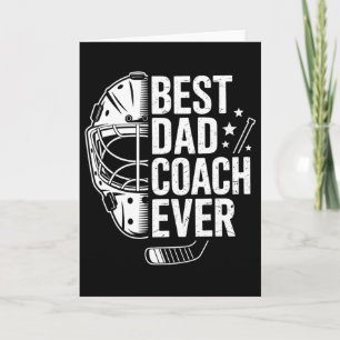 Beste Hockey Vader Coach Ooit Retro Vader Hockey C Kaart
