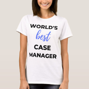 Beste Hoesje Manager 2 ter wereld T-shirt
