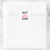 Beste Hoesje Manager ooit 2 Hart Sticker (Tas)