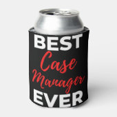 Beste Hoesje Manager ooit Blikjeskoeler (Blikje Voorkant)