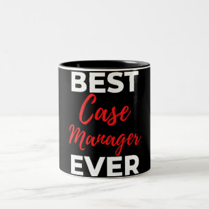 Beste Hoesje Manager ooit Tweekleurige Koffiemok