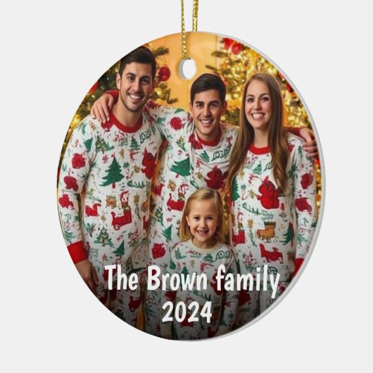 Beste home decor aangepaste kerst keramisch ornament (Links)