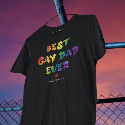 Beste homo-vader ooit Vaderdag T-shirt