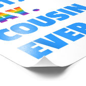 Beste homoseksuele neef ooit beste homoseksuele ne foto afdruk (Hoek)