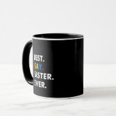 Beste homoseksuele zus ooit grappig LGBT Rainbow P Mok (Voorkant links)