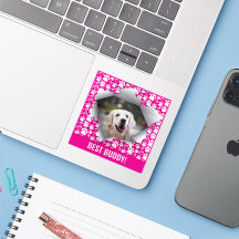 Beste Hond Aangepaste Huisdier Foto Pootafdruk Har