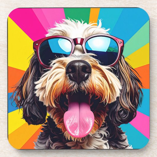 Beste hond bier onderzetter (Voorkant)