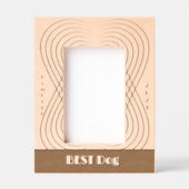 Beste Hond bruiloft Gegraveerde Lijstjes (Voorkant)