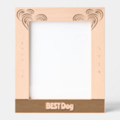 Beste Hond bruiloft Gegraveerde Lijstjes (Voorkant)