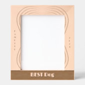 Beste Hond bruiloft Gegraveerde Lijstjes (Voorkant)