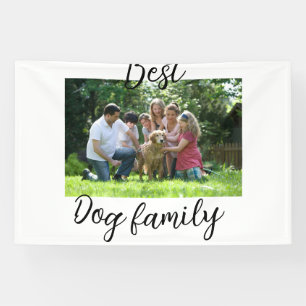 Beste hond familie mama papa huisdier dier vriend  spandoek