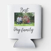 Beste hond familie moeder vader huisdier vriend va blikjeskoeler (Achterkant)