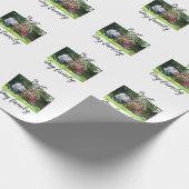 Beste hond familie moeder vader huisdier vriend va cadeaupapier (Hoek)