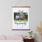 Beste hond familie moeder vader huisdier vriend va hangend wandkleed (Slaapkamer)