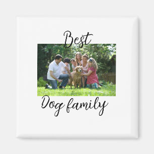 Beste hond familie moeder vader huisdier vriend va magneet