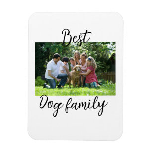 Beste hond familie moeder vader huisdier vriend va magneet