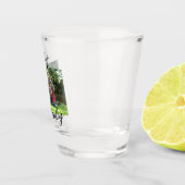 Beste hond familie moeder vader huisdier vriend va shot glas (Rechts)