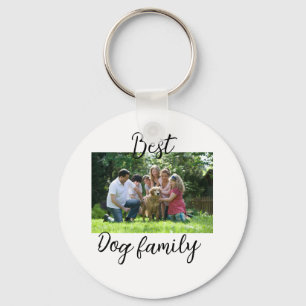 Beste hond familie moeder vader huisdier vriend va sleutelhanger