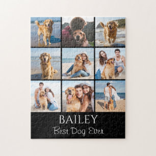 Beste Hond Fotocollage gepersonaliseerd Legpuzzel