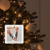 Beste hond in de wereld | Dog Photo Keramisch Ornament