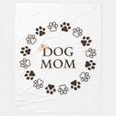 Beste Hond Mam 60x80 Fleece Deken (Voorkant)